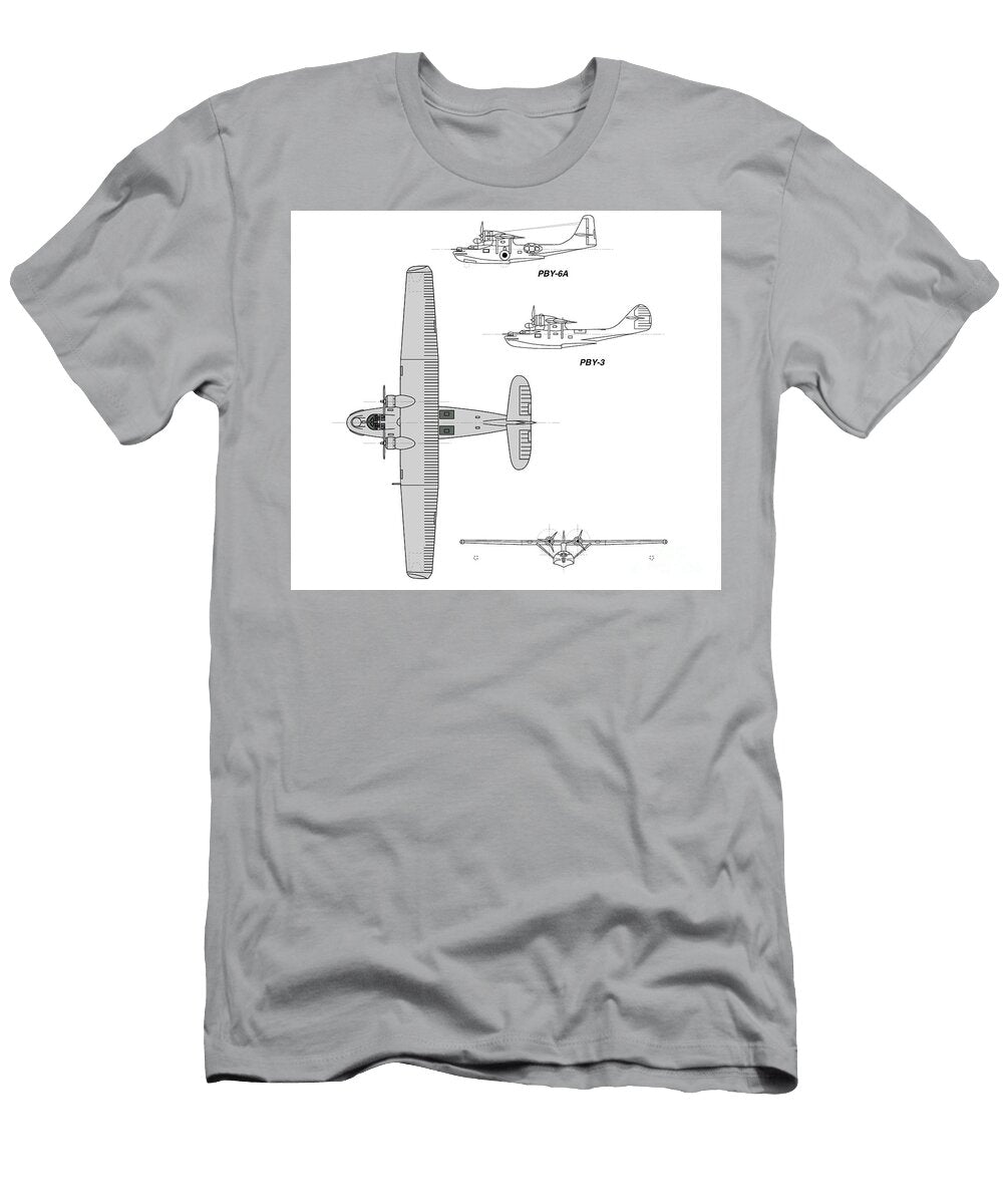 Pby Catalina Flying Boat Jonathan Lingel T-Shirt
