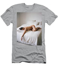 Peaceful Nude on White Bed My Head Cinema T-Shirt