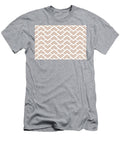 Peach White Chevron Rhombus Arrow Pattern Pairs 2023 Coty Desert Carnation 2005 7c Petite Patterns T-Shirt