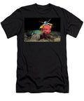 Peacock Mantis Shrimp Holding a Clutch of Bright Red Eggs Alex Mustard Natureplcom T-Shirt