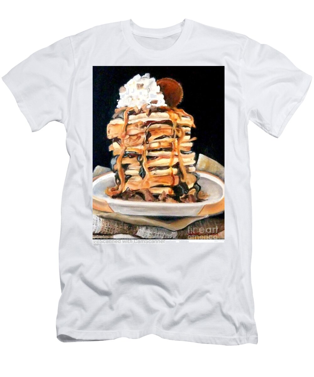 Peanut Butter Pancakes Debbie Wood T-Shirt