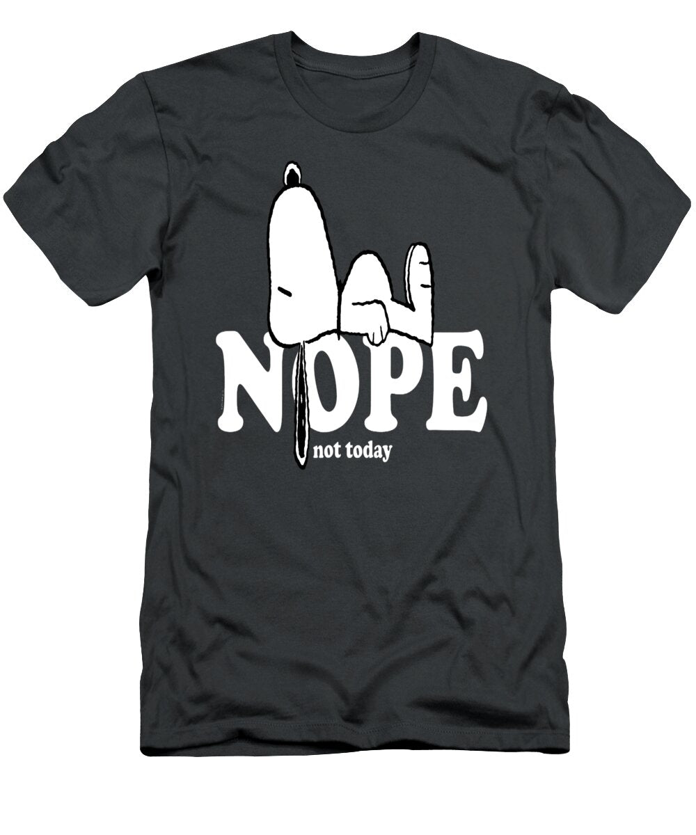 Peanuts Snoopy Nope Aaran Chiama T-Shirt