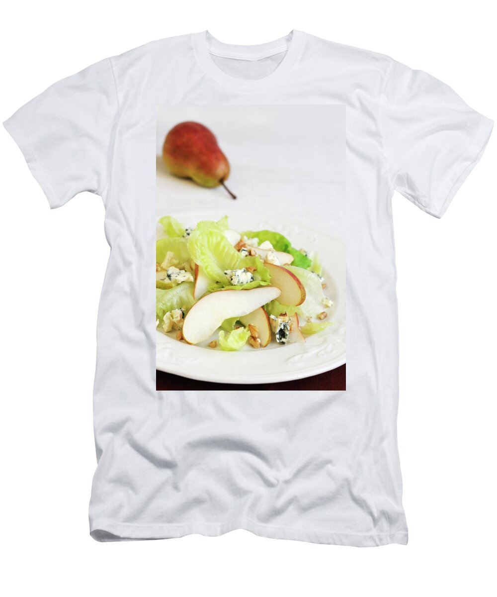 Pear Salad with Blue Cheese and Walnuts Mario Matassa T-Shirt