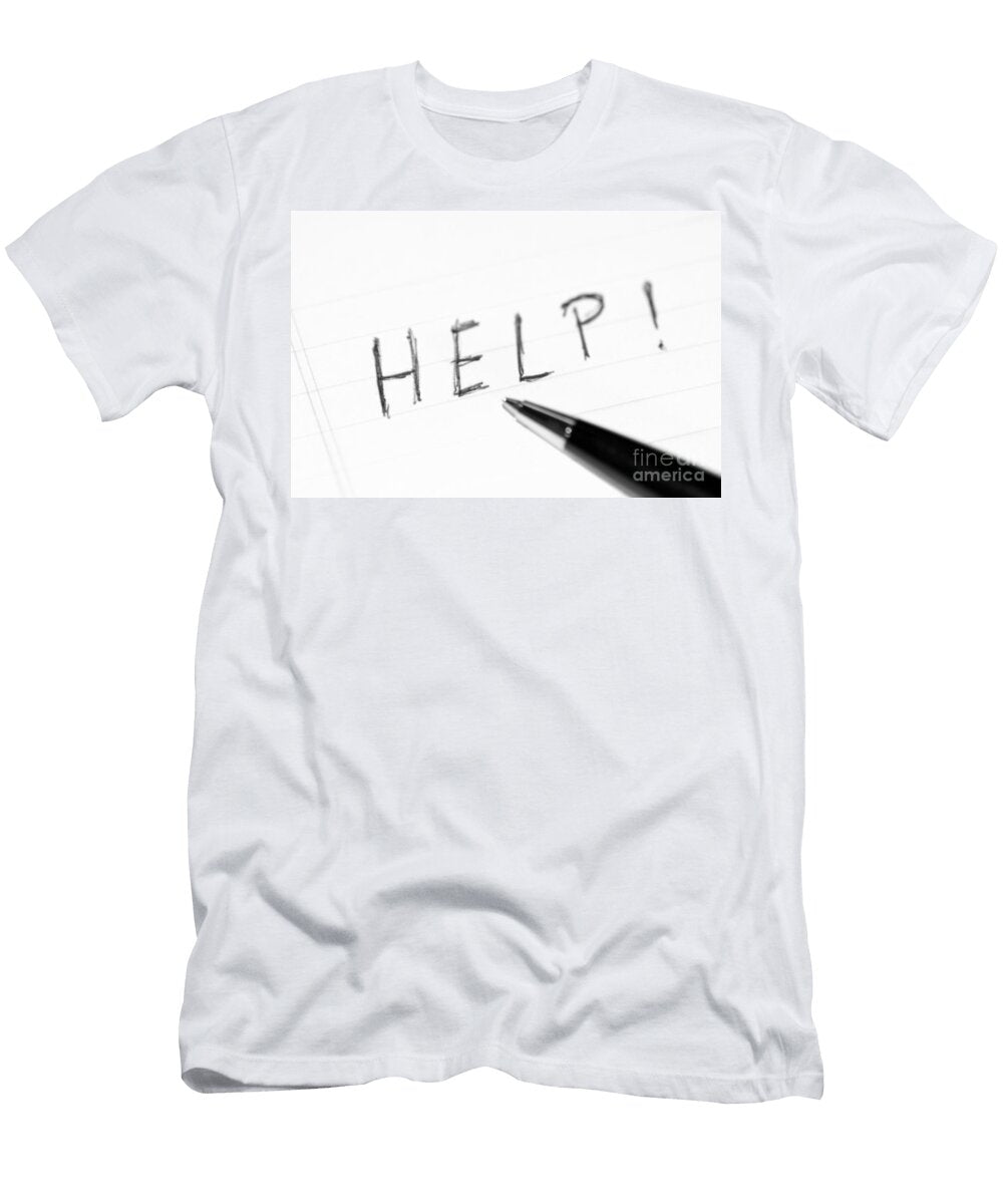 Pen Help Black White Henrik Lehnerer T-Shirt