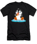 Penguin with Ice Cream Cartoon Summer Cartoon Gift Muc Designs T-Shirt