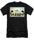 People Enjoying Music in a Serene Styleverse Artistry T-Shirt