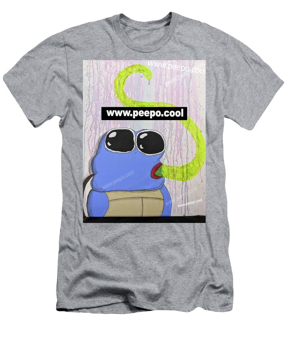 Pepe Pokemon Painting on Canvas Pepe Frog Meme Painting T-Shirt