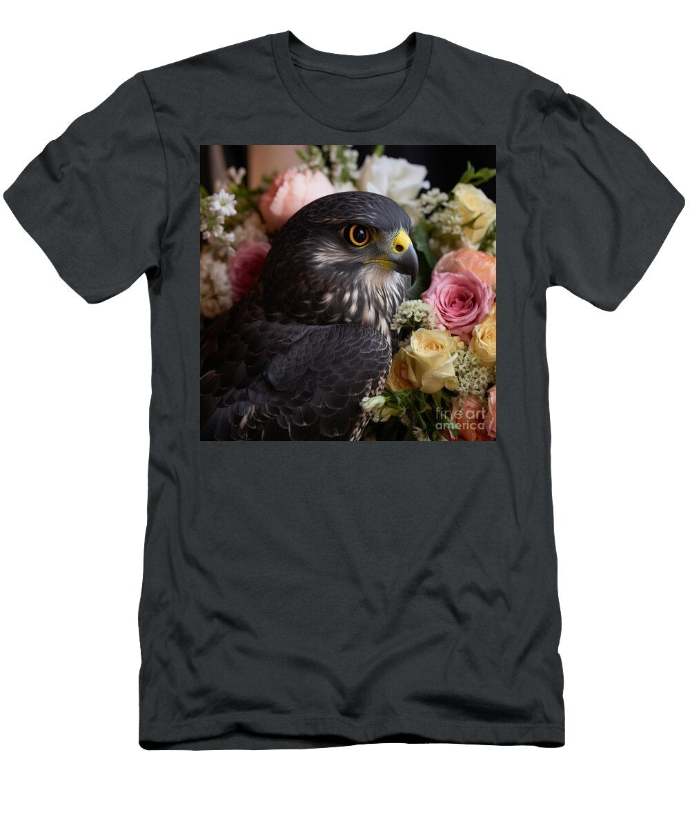 Peregrine Falcon Study 1 Zelda Cavanagh T-Shirt