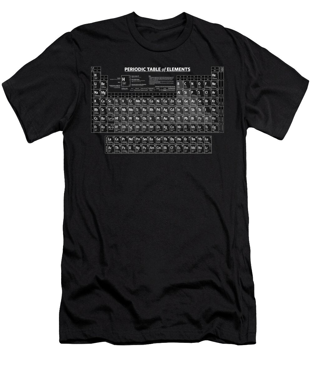Periodic Table of Elements Craphe Studio T-Shirt