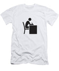 Person At Desk Csa Images T-Shirt