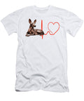 Peruvian Inca Orchid Dog My Heartbeat Funny Dogs Studi Alex T-Shirt