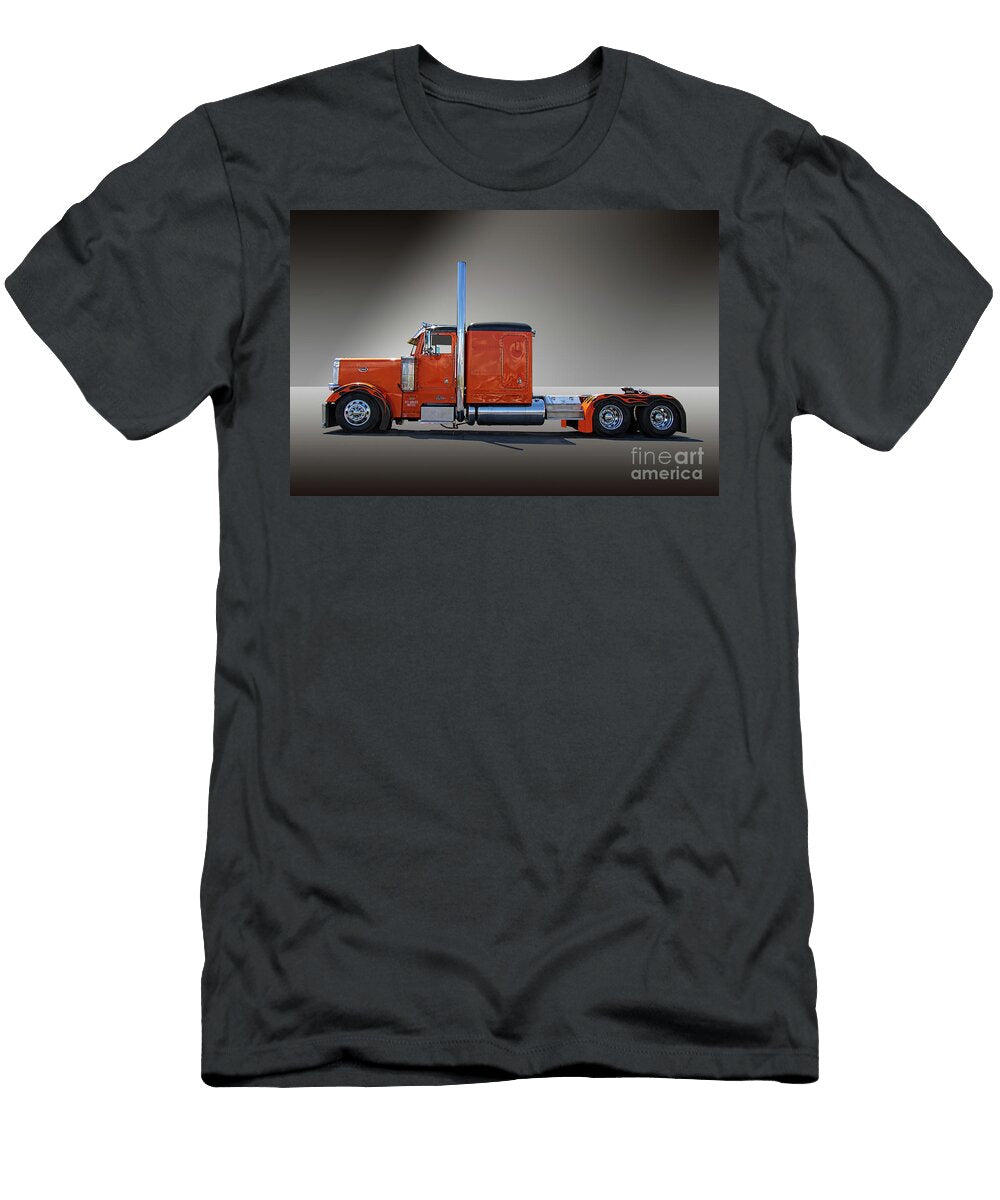 Peterbilt Semi Truck Heavy Truck Nick Gray T-Shirt