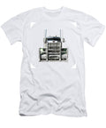 Peterbilt Semi with Grille Guard 005 Nick Gray T-Shirt