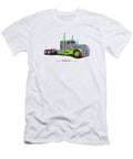 Peterbilt with Grille Guard Nick Gray T-Shirt
