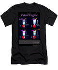 Petrol Engine Poster Russell Kightley T-Shirt