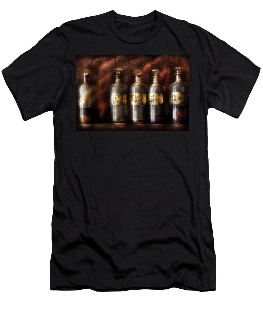 Pharmacist Five Bottles Mike Savad T-Shirt