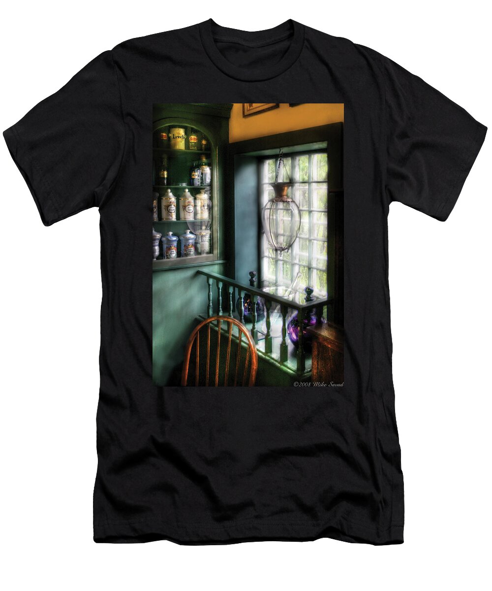 Pharmacist in a Pharmacists Window Mike Savad T-Shirt