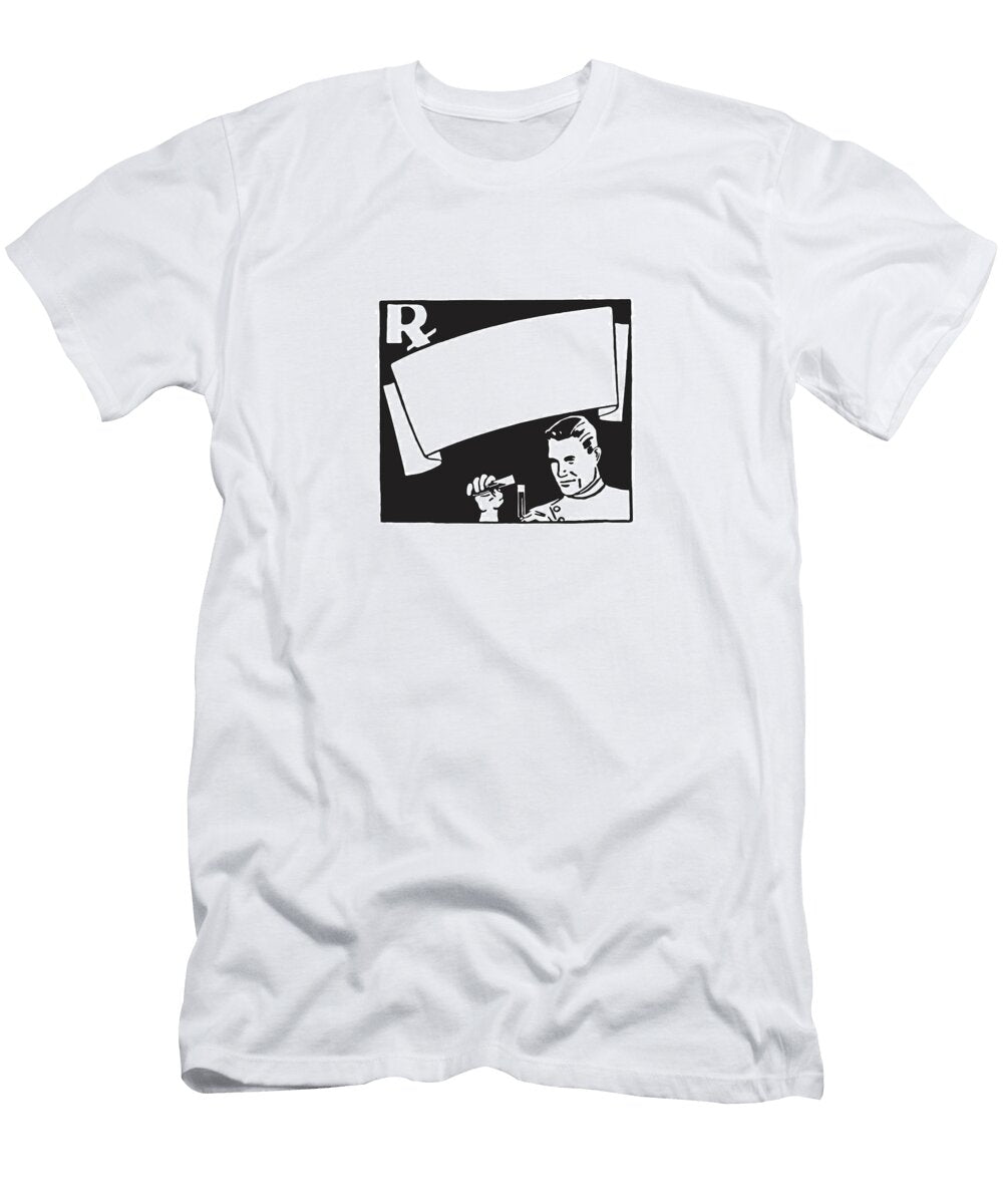 Pharmacist By Blank Banner Csa Images T-Shirt