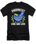 Pharmacist Do It with Care and Love Pharmacy Tech Tshirtconcepts Marvin Poppe T-Shirt