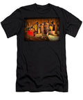 Pharmacist Mortar and Pestle with Apothecary Bottles Iii Lee Dos Santos T-Shirt