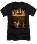 Pharmacist Old Medicine in Black and White Paul Ward T-Shirt