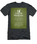 Pharmacist Prayer Green Aged Pixel T-Shirt