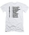 Pharmacist Punctuality Loves Medication Pharmacist Tshirtconcepts Marvin Poppe T-Shirt