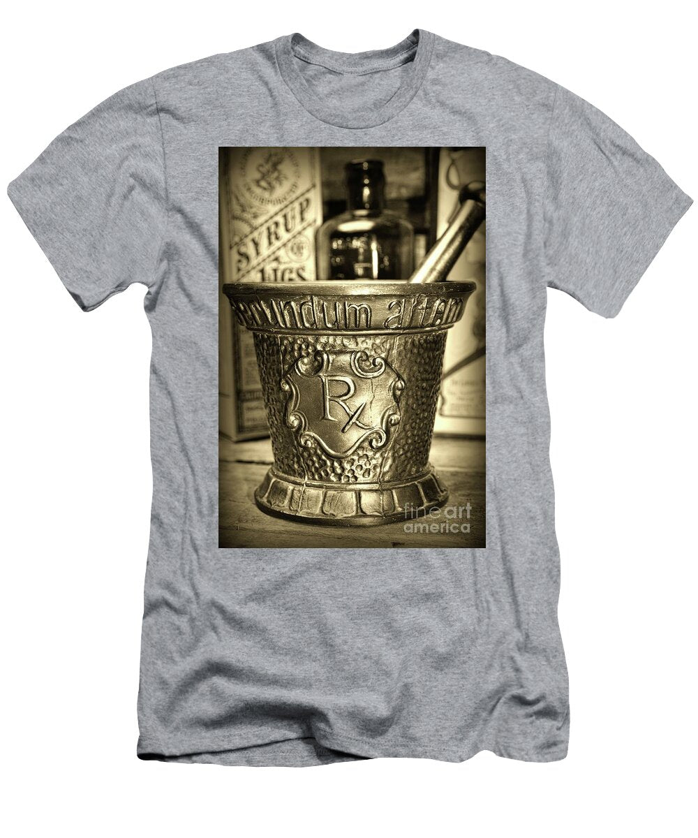 Pharmacist Secundum Artem Sepia Paul Ward T-Shirt