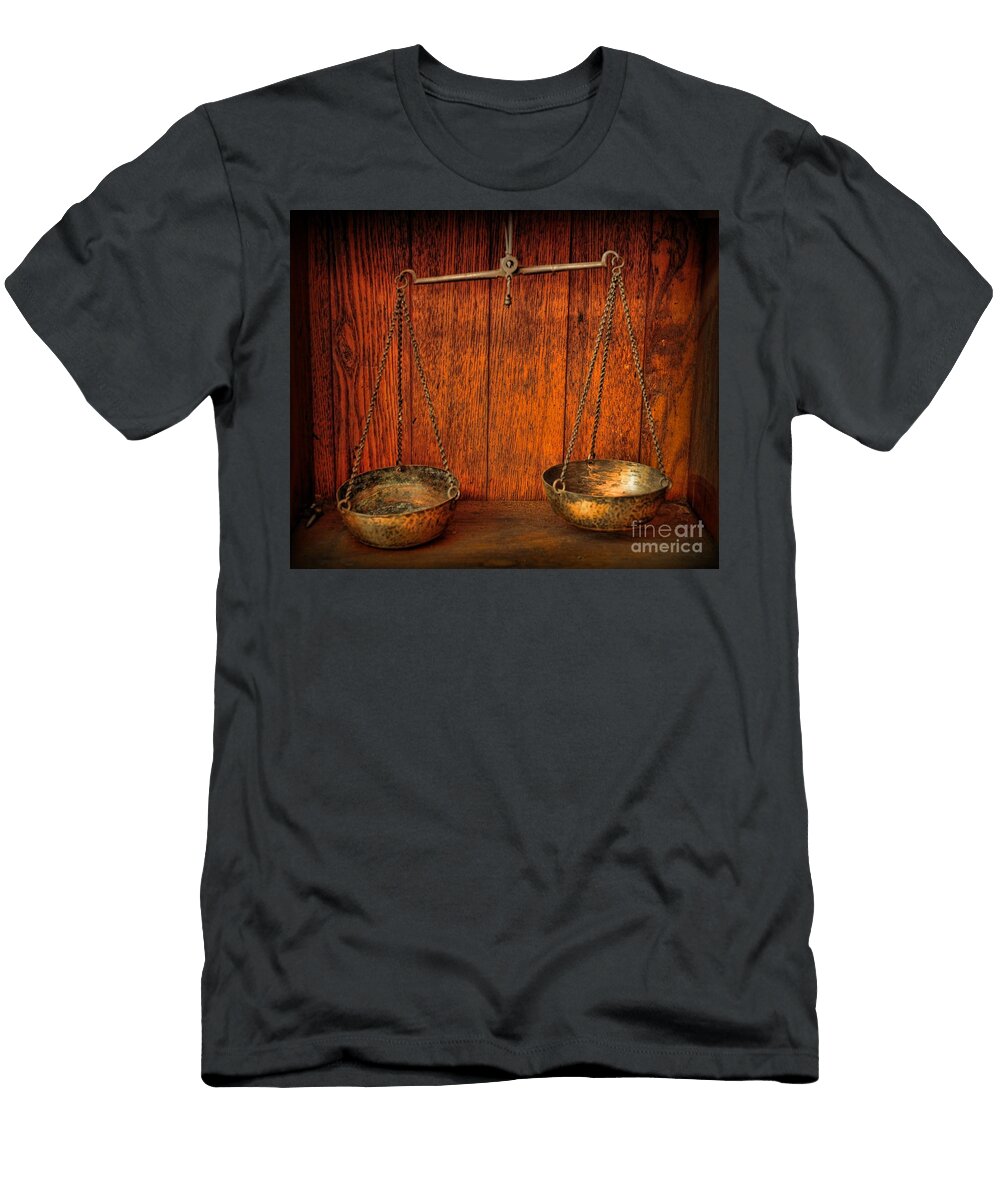 Pharmacy Apothecary Scale Paul Ward T-Shirt