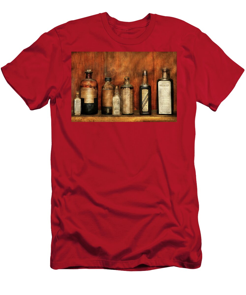 Pharmacy Burdock Blood Bitters Mike Savad T-Shirt