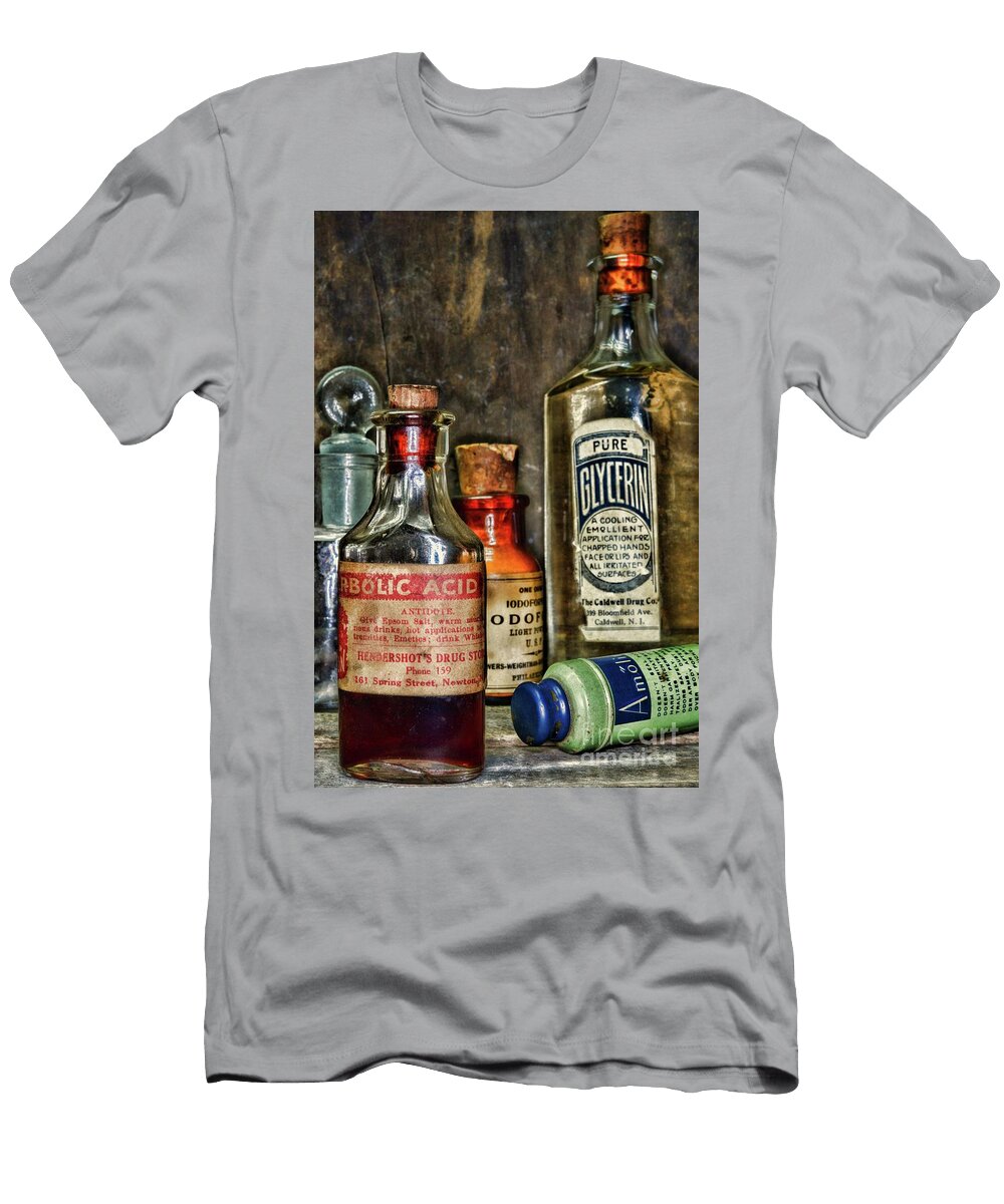 Pharmacy Carbolic Acid Antidote Drink Whiskey Paul Ward T-Shirt