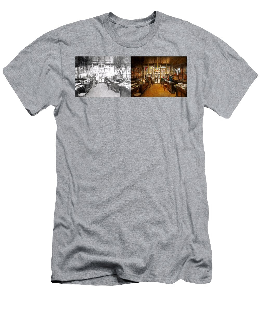 Pharmacy Congdons Pharmacy 1910 Side By Side Mike Savad T-Shirt