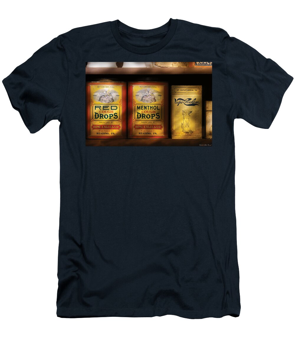 Pharmacy Cough Drops Mike Savad T-Shirt