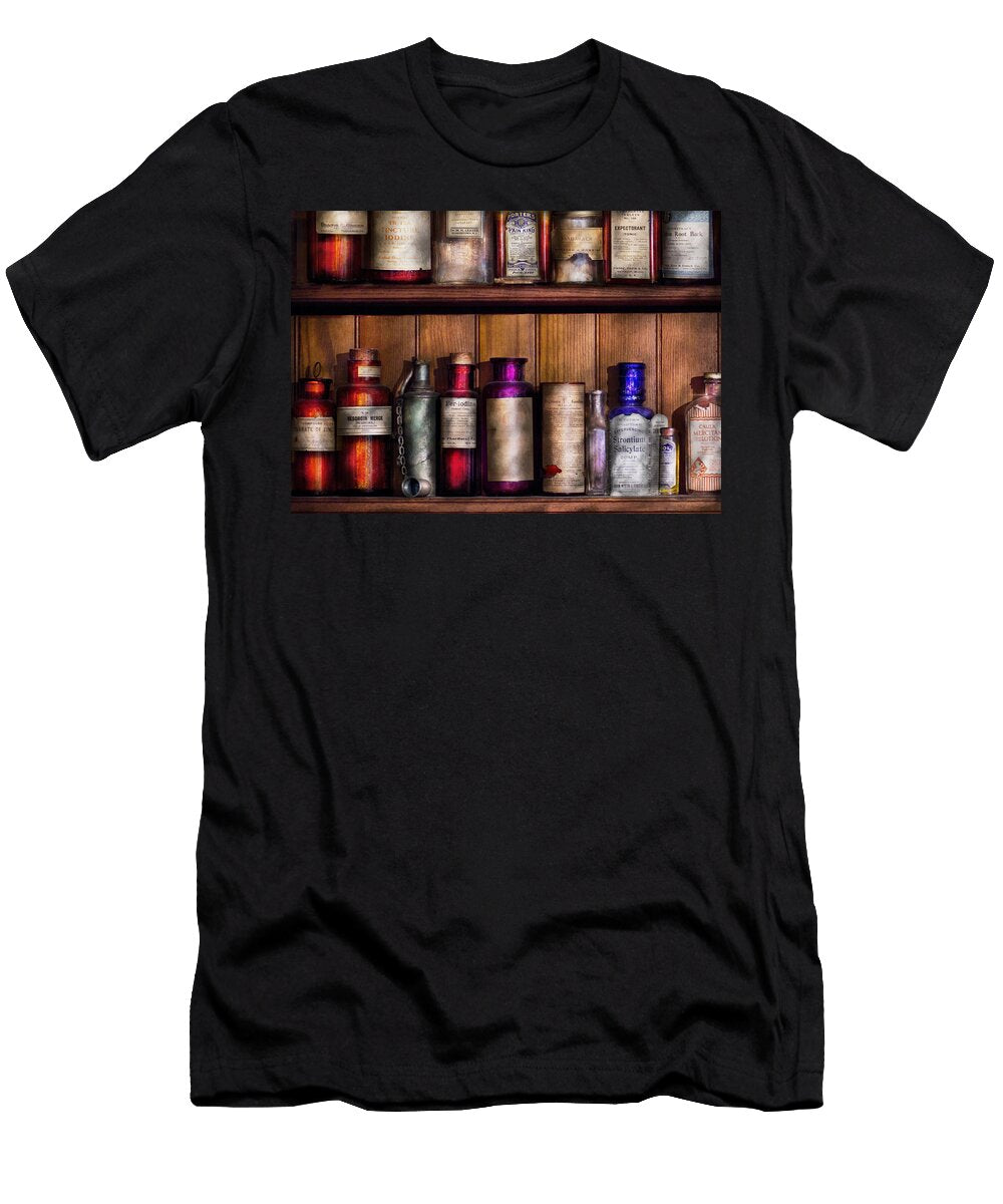 Pharmacy Ingredients of Medicine Mike Savad T-Shirt