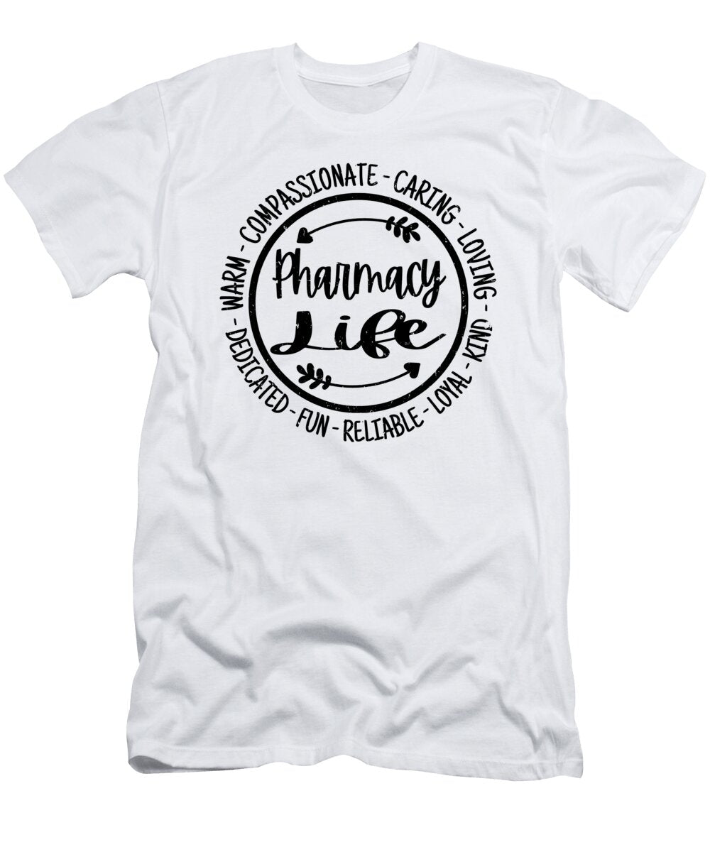 Pharmacy Life Pharma Student Pharmacist Appreciation Vintage Jensen Cena T-Shirt