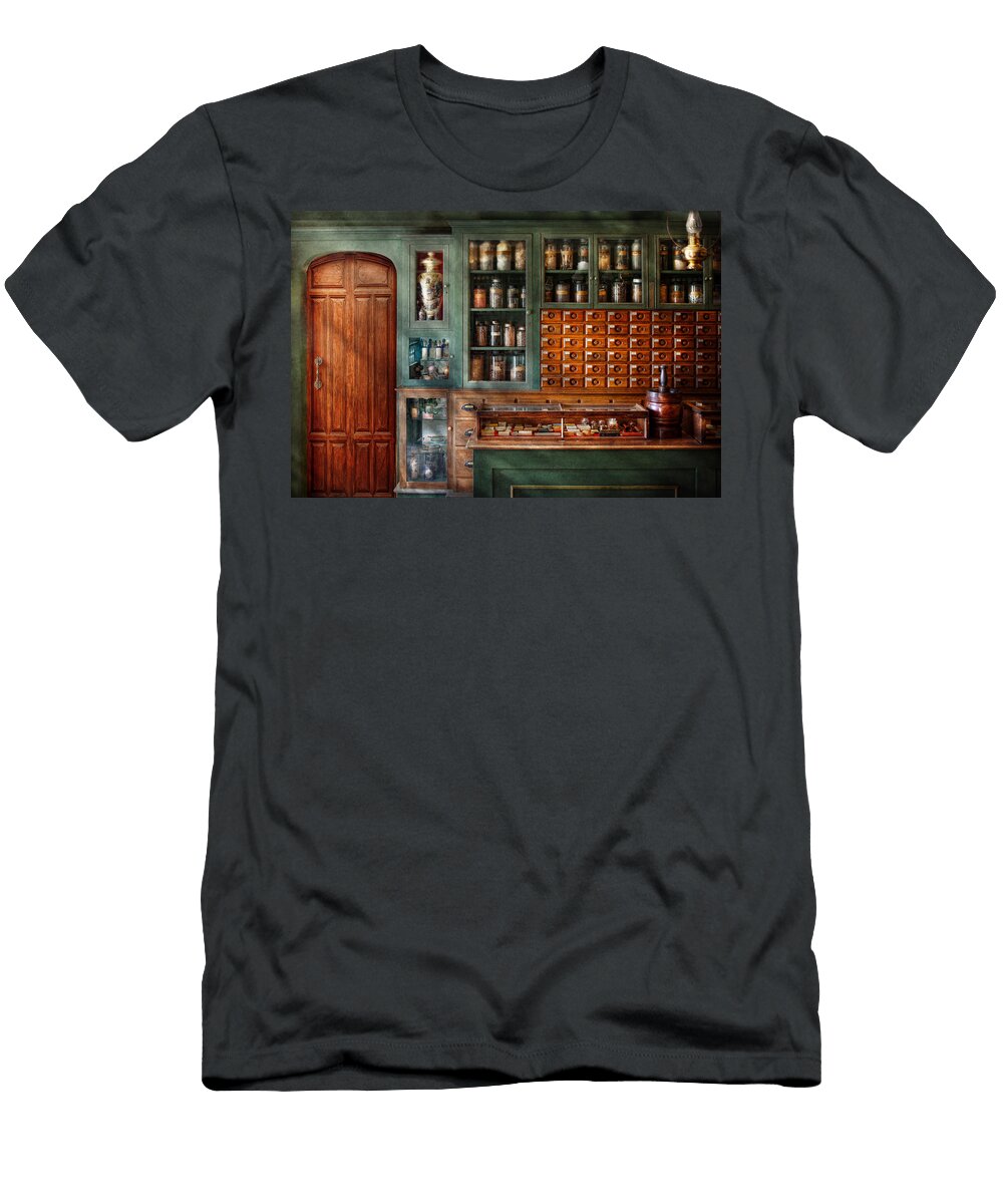 Pharmacy Medicine Pharmaceutical Remedies Mike Savad T-Shirt