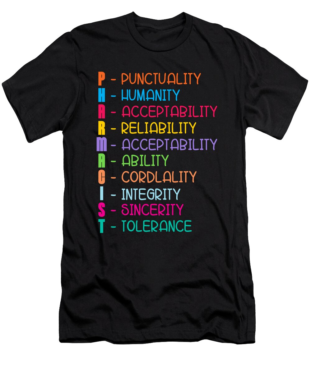 Pharmacy Quote Tech Medicine Technician Pharmacist Tshirtconcepts Marvin Poppe T-Shirt