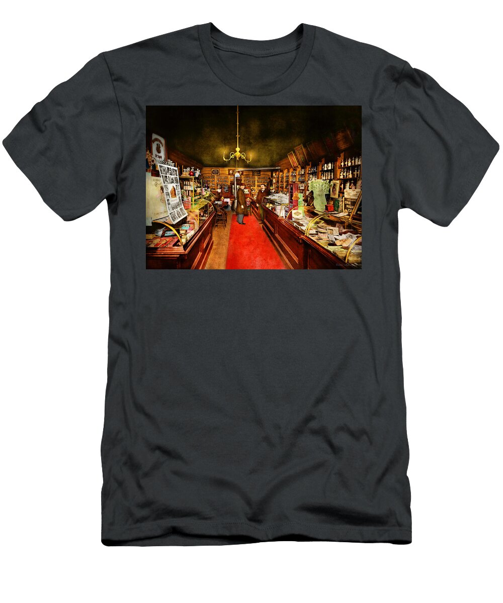 Pharmacy Rebers Drug Store 1886 Mike Savad T-Shirt