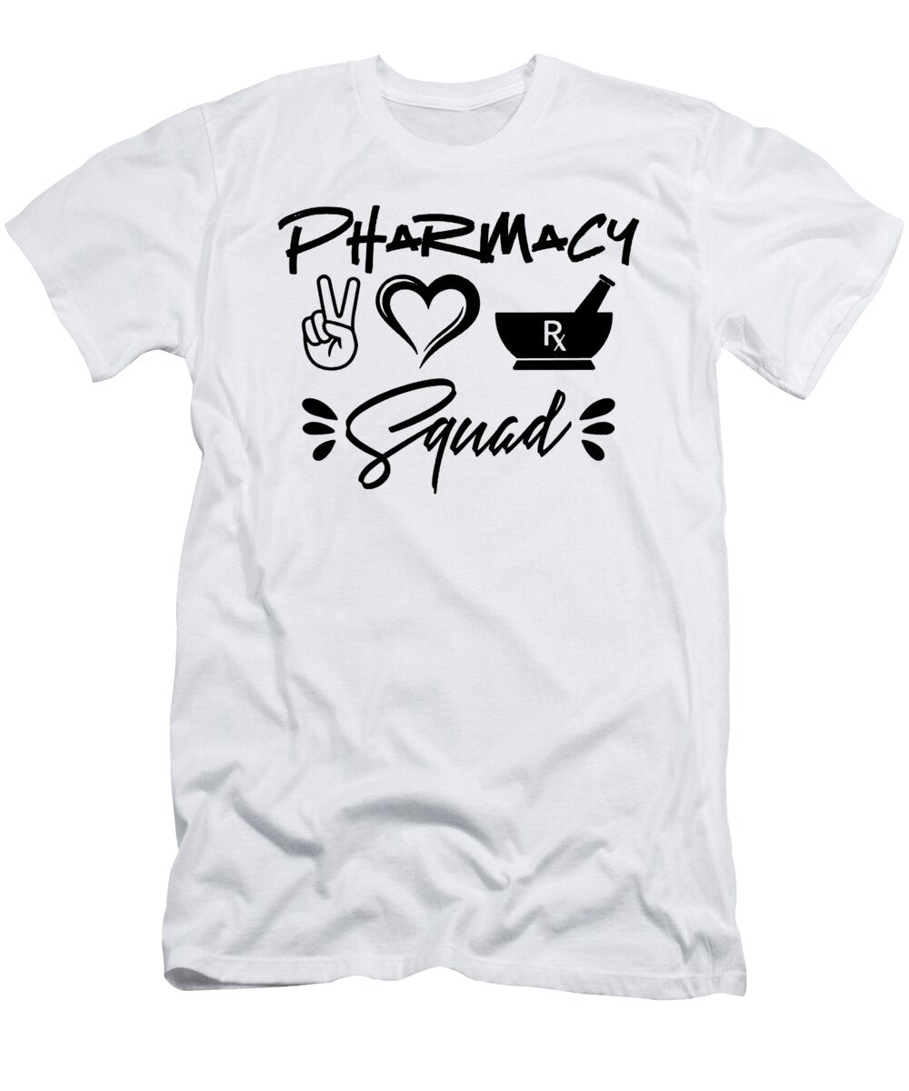 Pharmacy Squad Health Care Medication Pharmacist Tshirtconcepts Marvin Poppe T-Shirt