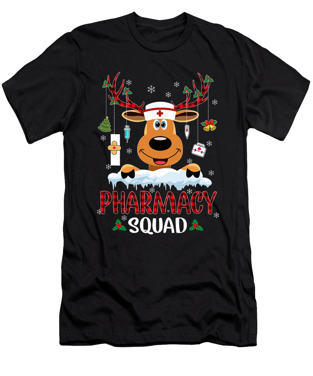 Pharmacy Squad Pharmacist Christmas Santa Zyneu Gangd T-Shirt