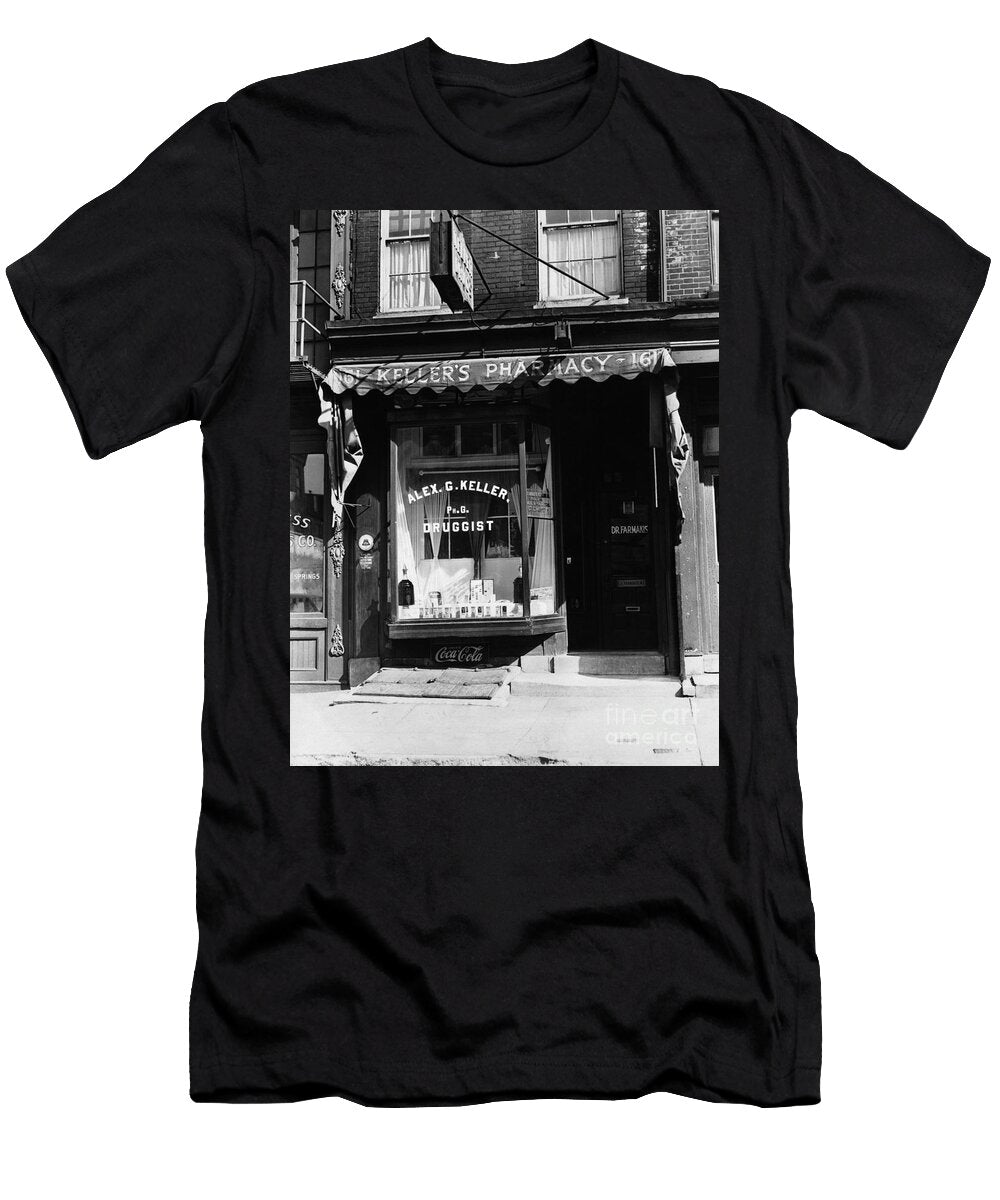 Pharmacy Storefront C1930s H Armstrong Robertsclassicstock T-Shirt