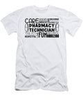 Pharmacy Tech Quote Medicine Pharmacist Technician Tshirtconcepts Marvin Poppe T-Shirt