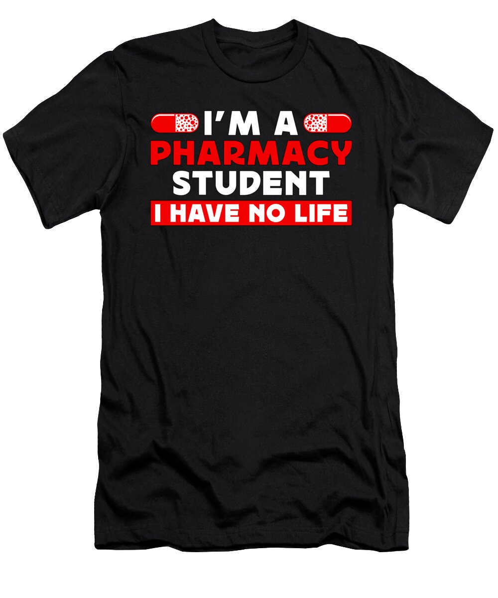 Pharmacy Technician Im a Pharmacy Loves Medicine Tshirtconcepts Marvin Poppe T-Shirt