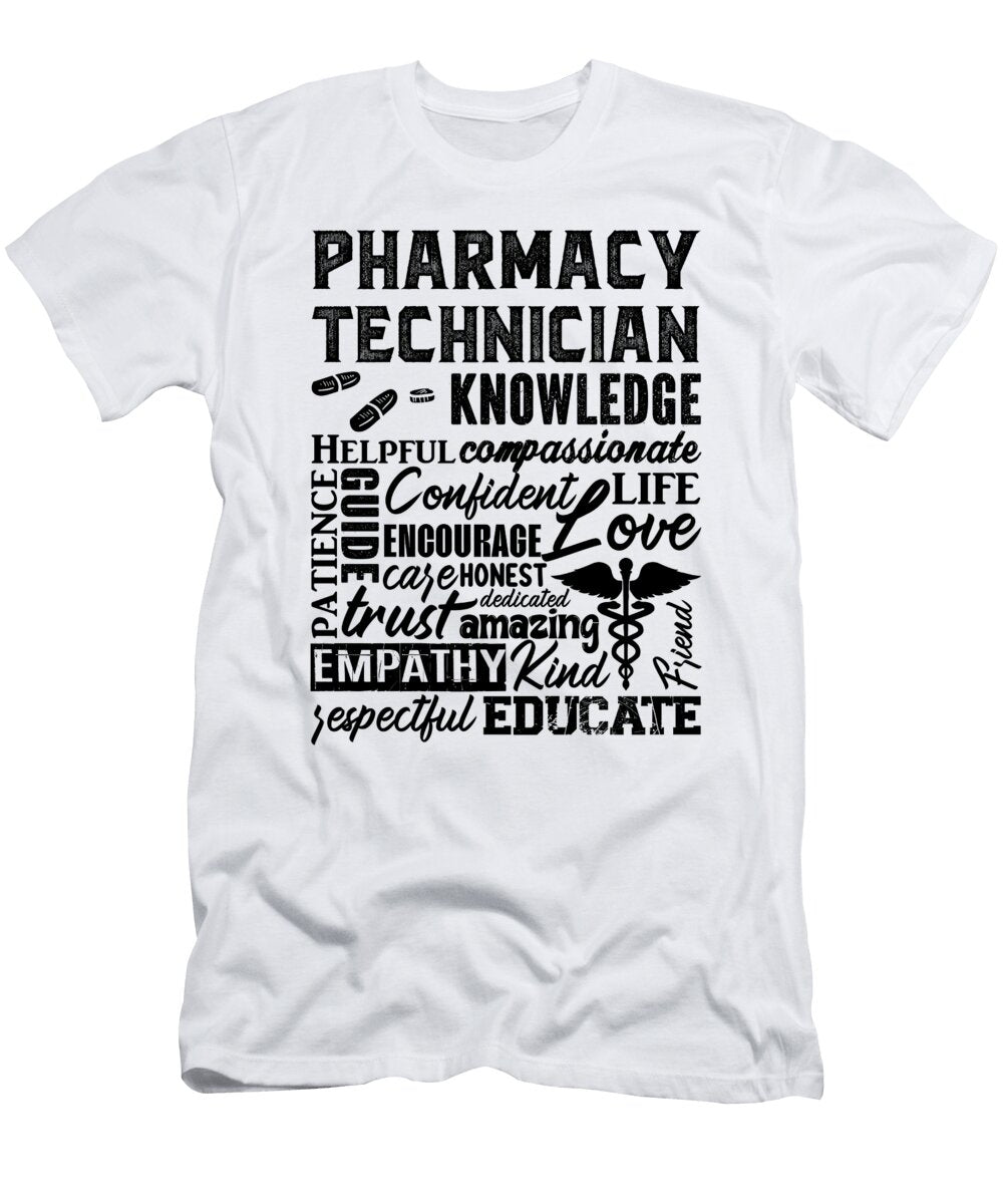 Pharmacy Technician Quote Medicine Pharmacists Tshirtconcepts Marvin Poppe T-Shirt