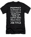 Pharmacy Technician Tech Medicine Hero Pharmacist Tshirtconcepts Marvin Poppe T-Shirt