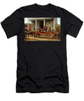 Pharmacy the Traveling Medicine Show 1890 Mike Savad T-Shirt