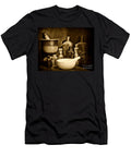 Pharmacy Tools of the Pharmacist Black and White Paul Ward T-Shirt