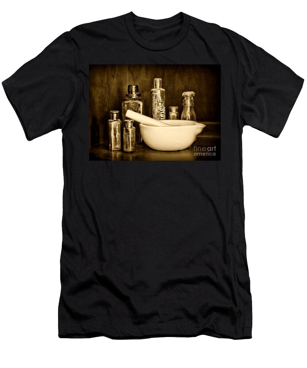 Pharmacy Tools of the Trade Black and White Paul Ward T-Shirt