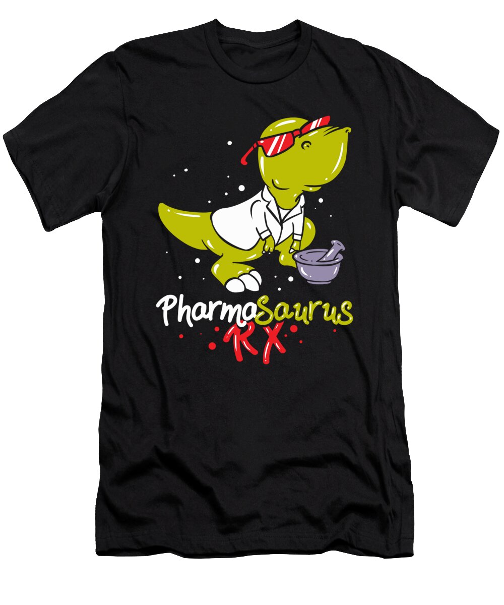 Pharmasaurus Rx Gift David Schuele Art T-Shirt
