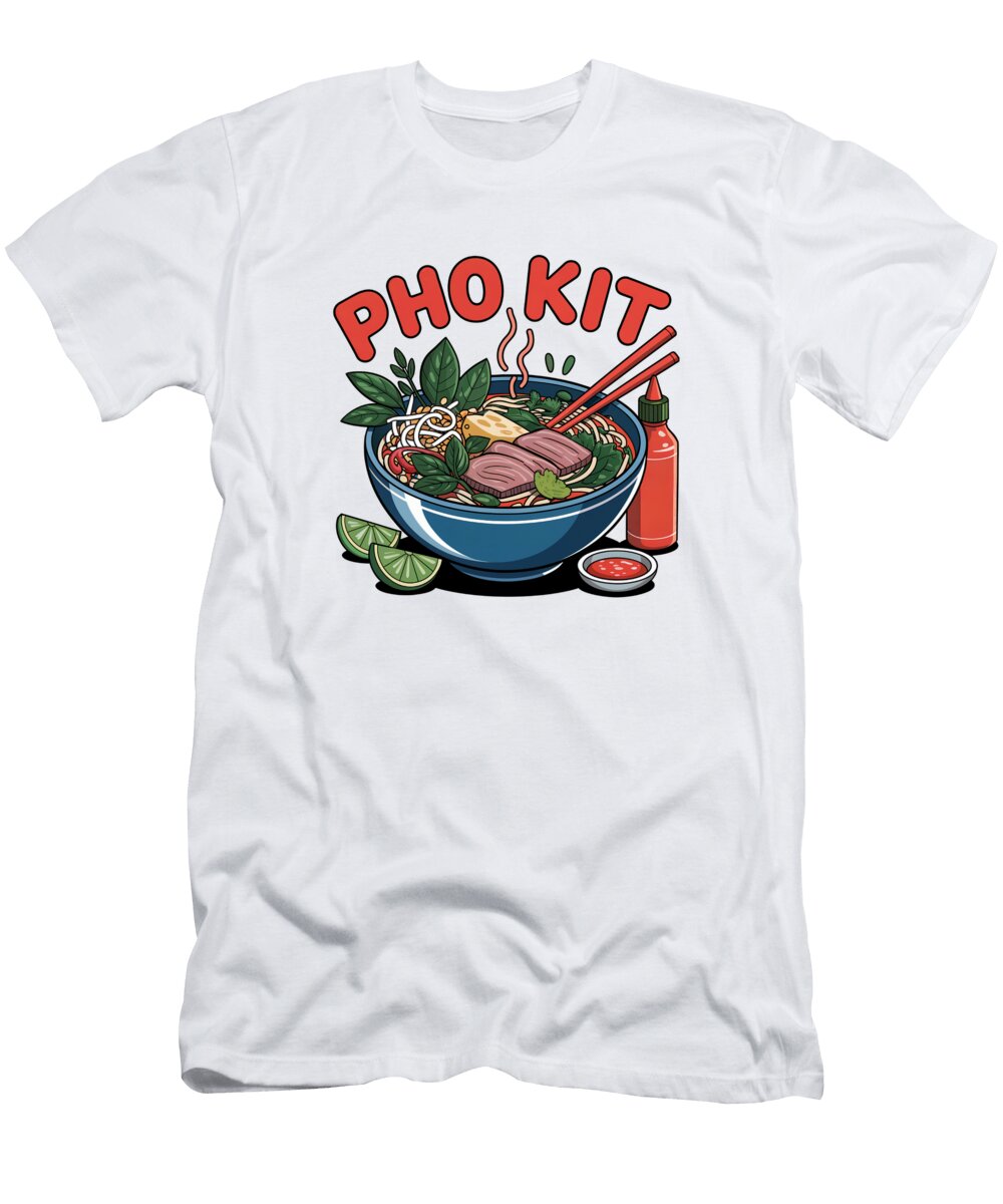 Pho Bowl Joanna Redesiuk T-Shirt
